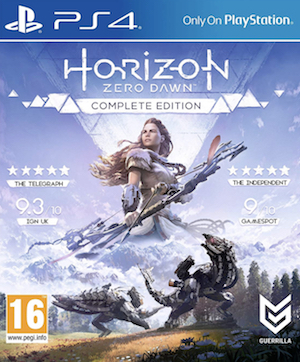 Horizon Zero Dawn Box Art